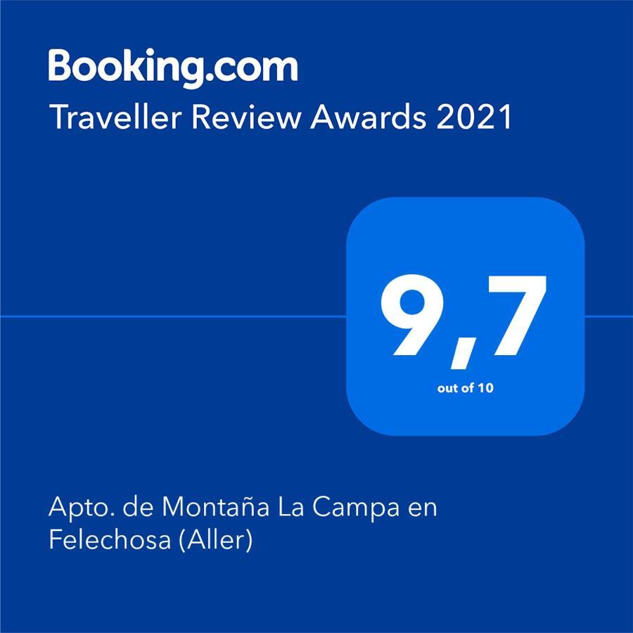 Apto. De Montana La Campa En Felechosa Exteriér fotografie